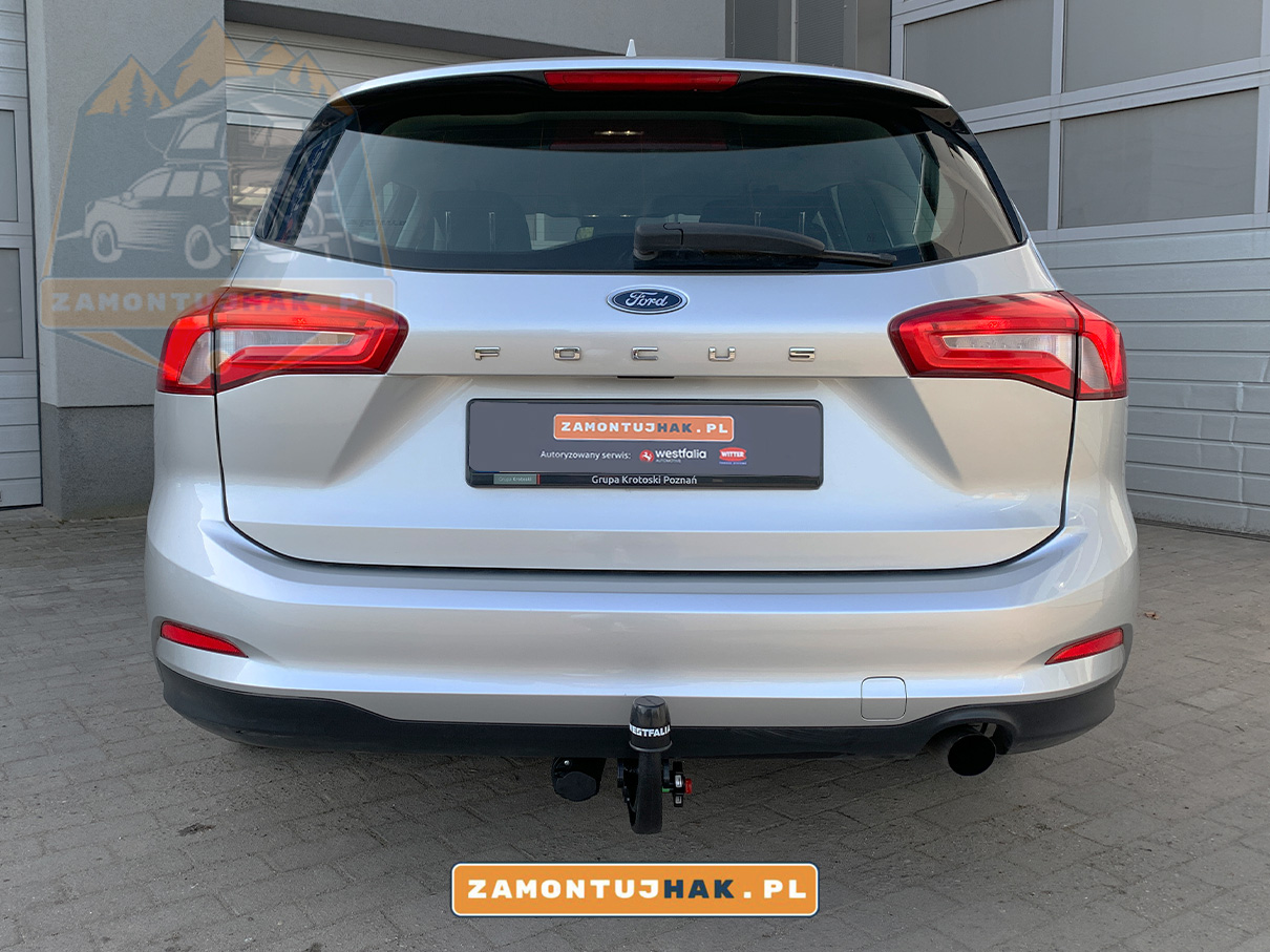 montaż haka ford focus - hak wesfalia